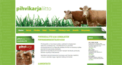 Desktop Screenshot of pihvikarjaliitto.fi